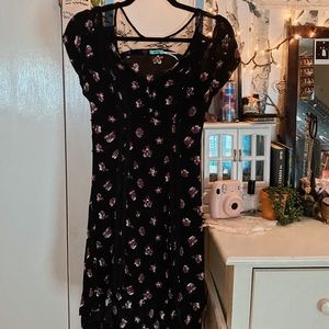 violet harmon kimchi blue wildflower dress alt color